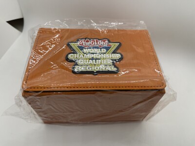 deck box regional yugioh Yugioh Regional Deck Box 2024-2025 Orange W/ Dice Box Sealed
