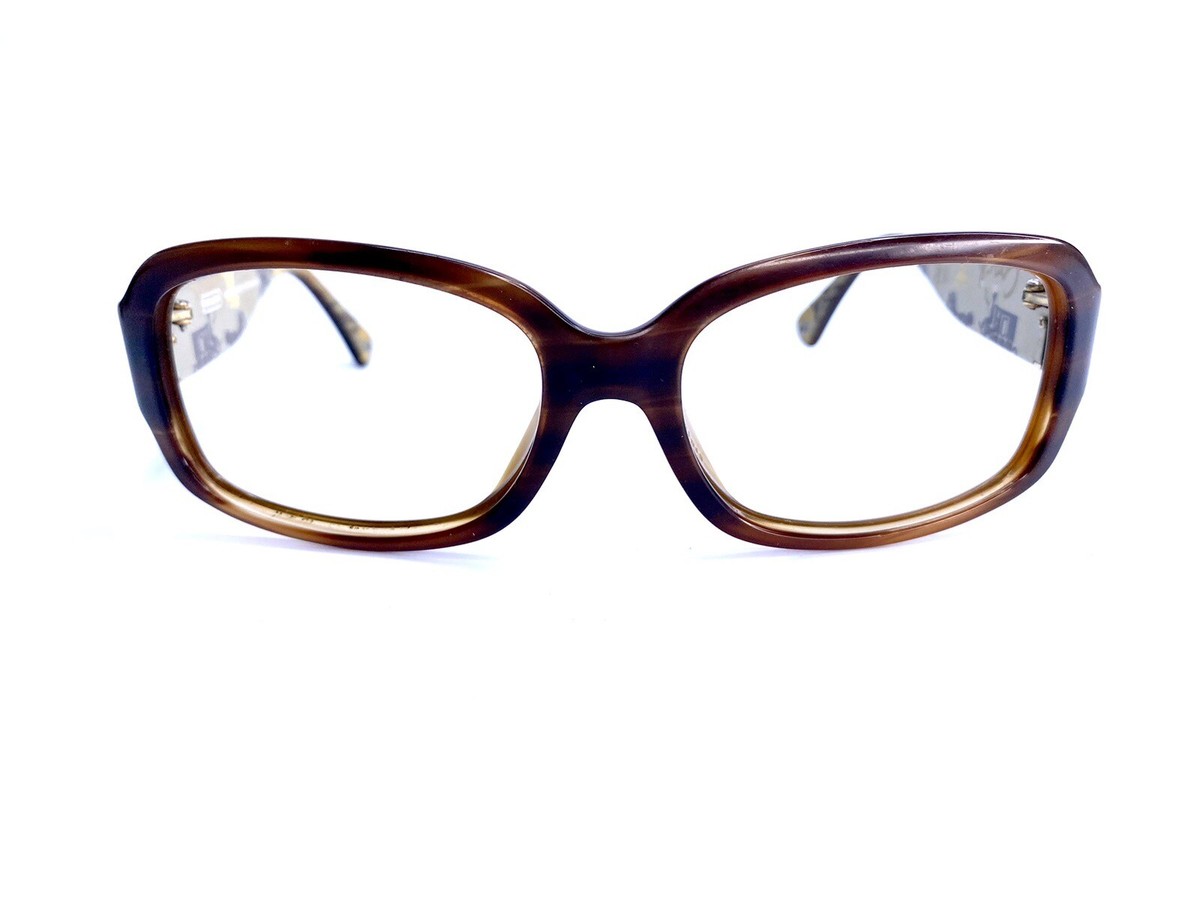 Coach Oversize Tortoise Frame Eyeglasses Martha S832 Brown 