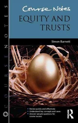 Equity and Trusts, Paperback by Barnett, Simon, Brand New, Free shipping in t...