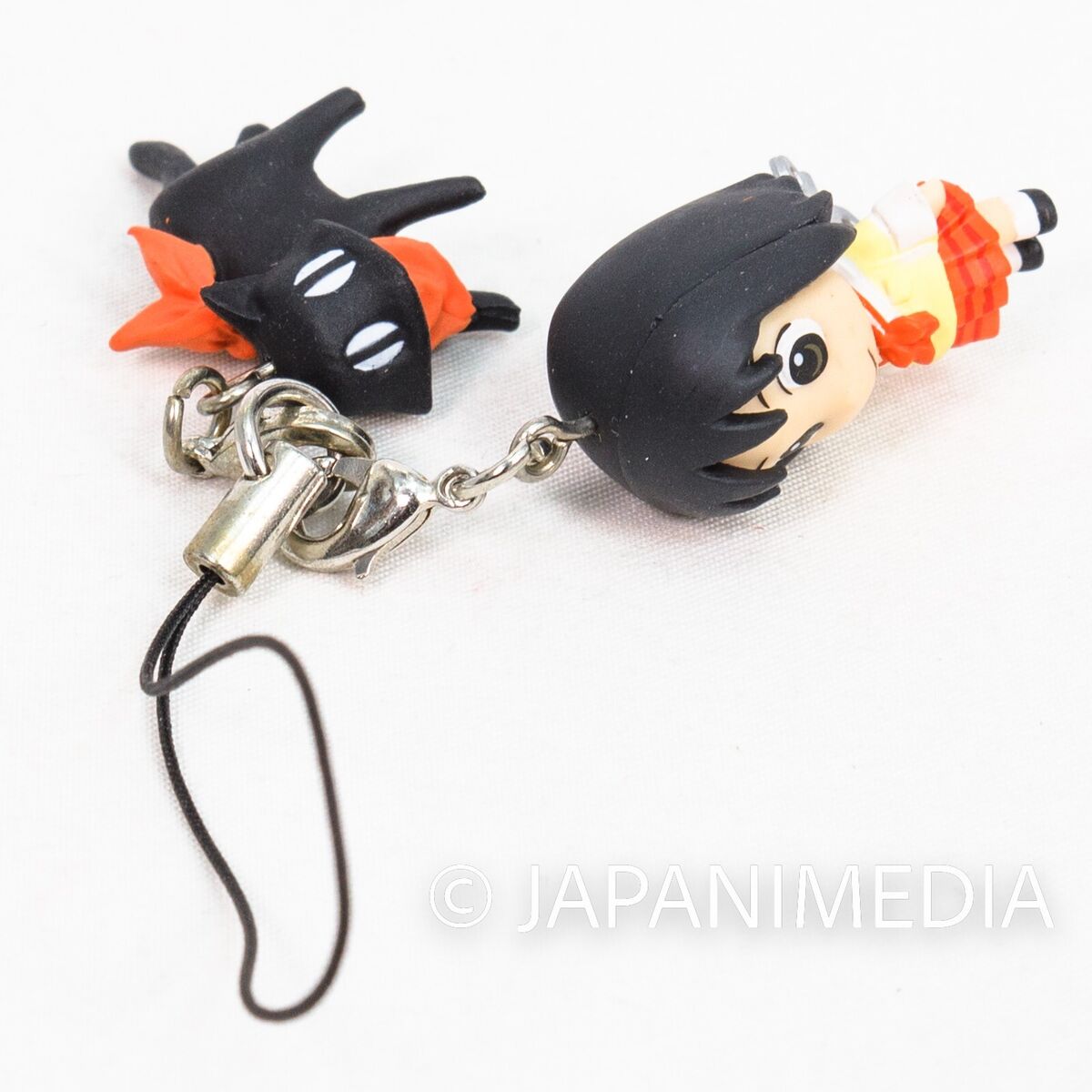 Nichijou Nano Shinonome Sakamoto Black Cat Figure Strap JAPAN ANIME MANGA -  Japanimedia Store