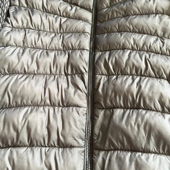 Bernardo hooded packable down jacket brown 2XL - image 6