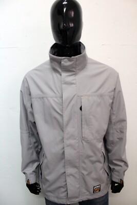 Timberland Pro Herren Jacke Größe L Grau Jacket Jacket Coat Logo