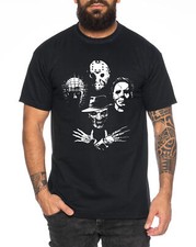 Horro Icons - Mens T-Shirt Halloween Michael Horror Myers Pennywise Man 13 Jas