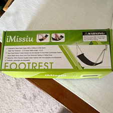 iMissiu FOOTREST Desk Footrest Under Desk Foot Hammock Clamp-On Foot Rest