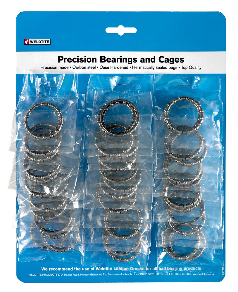 Weldtite Kugelring Carbonstahl PAAR 1/4 (Durchm. 29  = BSA),  1/4
