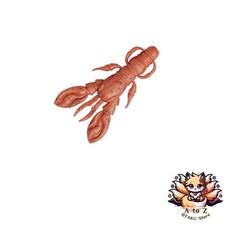 NEW Ecogear Aged Aqua Rock Claw 2.5 inch J18 Orange Gold