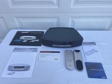Bose Wave Music System AM/FM CD Player Clock Radio Remote AWRCC1 W/Manual