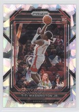 2022-23 Panini Prizm Ice Prizm TyTy Washington Jr #243 09j5