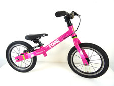 Frog Tadpole+ Pink 14" Stage 1.5 Girls Kids Balance Bike Age 3-5 VGC KB-457