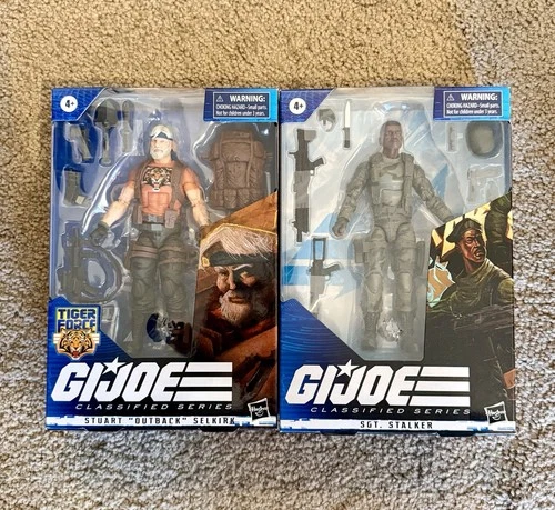 Hasbro G.I. Joe Classified Series 2-Pack Outback #39 & Stalker #46 New In Box