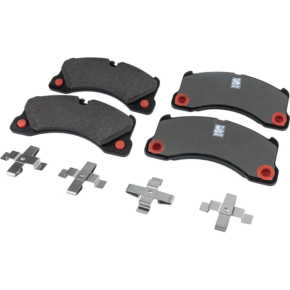 Juego de pastillas de freno delanteras y traseras NAO para disco trasero Porsche Panamera 330 mm 2010-2020 Foto 3 de 4