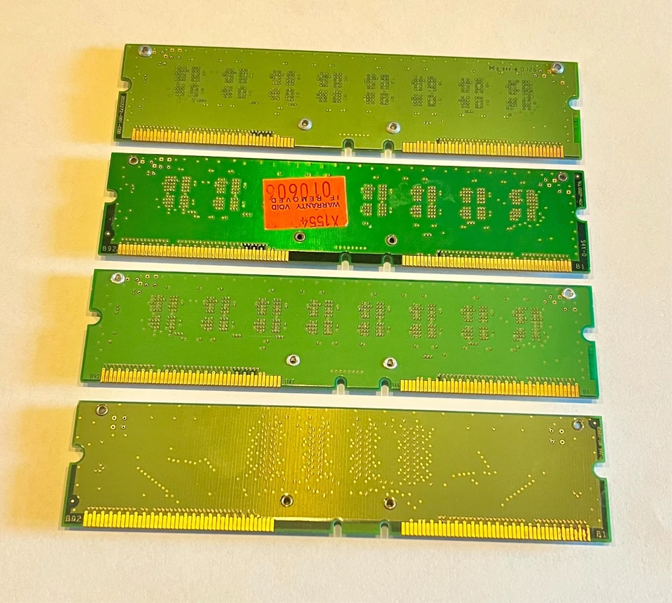 RAMBUS MEMORY - LOT OF 4 - 128MB - Image 2 of 2