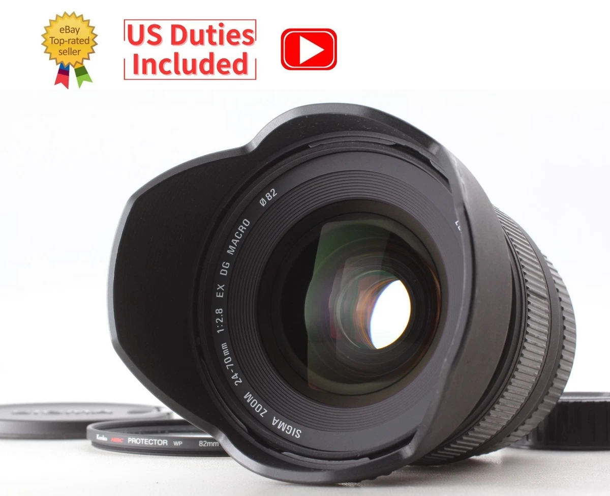 Sigma EX Nikon F Camera Lenses 24-70mm Focal for sale | eBay