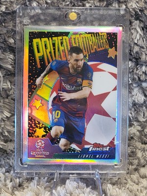 2019-20 Topps Finest UCL - Prized Footballers Lionel Messi #PF-LM