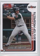 2015 Choice Midwest League Top Prospects Michael Gettys #13 x1a