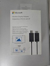 Image of Microsoft Wireless Display V2 Adapter - Black, P3Q-00003. Brand new, sealed
