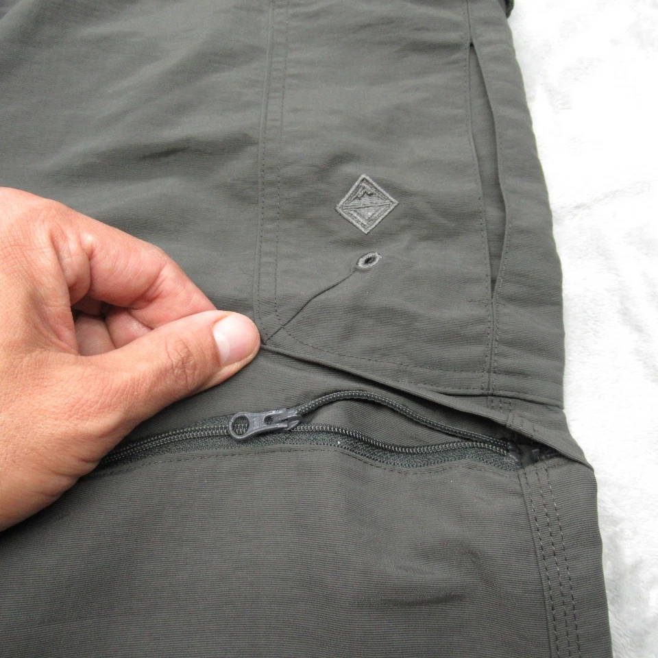 Pantalones Uniforme Venturing Hombre 36x30 Forrest Verde Convertible Resistente al Agua Trabajo Foto 3 de 4