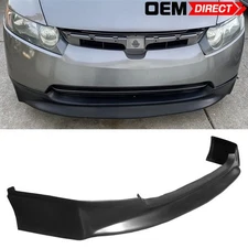 Fits 06-08 Honda Civic Sedan Front Bumper Lip Air Dam Lower Spoiler- Mugen Style