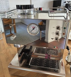 Quickmill Model. 03035 Pegaso Espressomaschine Edelstahl 1200W