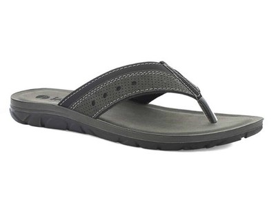 VT000015 INBLU Herren Infradito Grau Weich Leicht Flexibel