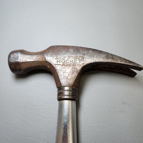 True Temper A16R Rocket Hammer Straight Claw Steel Handle 24 oz Vintage - Picture 4 of 4