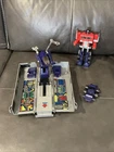 G1 Hasbro Optimus Prime Trailer Cab Fist Missiles Near Complete Vintage NICE