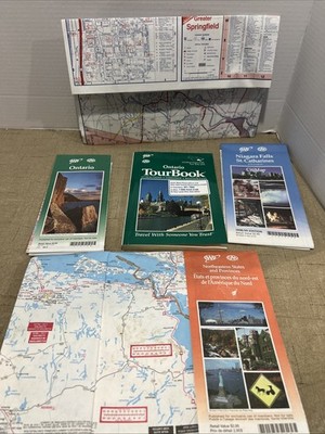 VTG Ontario Tour Book Niagara AAA MAPS 1997 1998 LOT