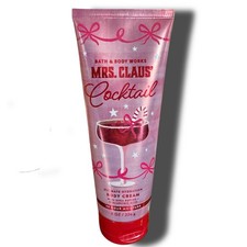 Bath  Body Works Mrs Claus Cocktail Body Cream 8oz Christmas Holiday