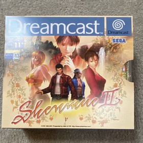 SEGA Shenmue II Sega Dreamcast PAL 2001 Boxed Manual Included CIB