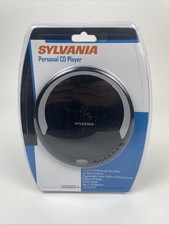 SCD300DG-4 Sylvania Personal CD Player Stereo Earbuds Programmable LCD 2014