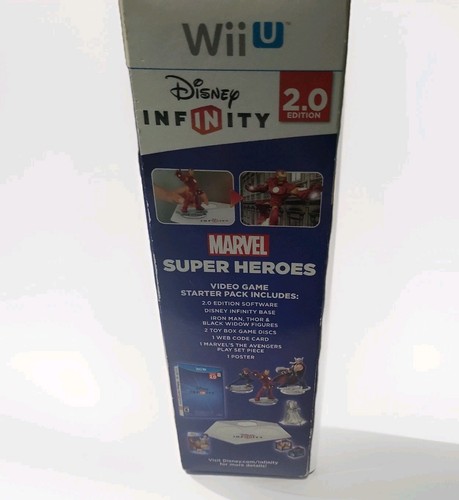 Sealed WII U Disney Infinity 2.0 Marvel Super Heroes Game Starter Pack - Picture 6 of 6