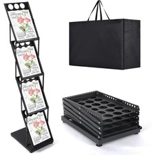 Trade Show Literature Stand Display Rack Magazine Brochure Catalog Display Stand