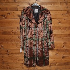 Giacca CAVALLI JEANS tg. 44 Usato (Sa2328) Ruggine  Vintage Cappotto