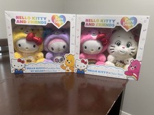 Hello Kitty And Friends x Care Bears Cheer Bear, Funshine Bear and Share Bear