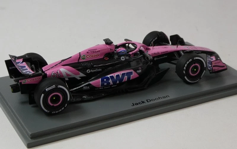 Spark Alpine A524 #61 Jack Doohan Abu Dhabi GP 2024 1/43 S9566 - Immagine 3 di 3
