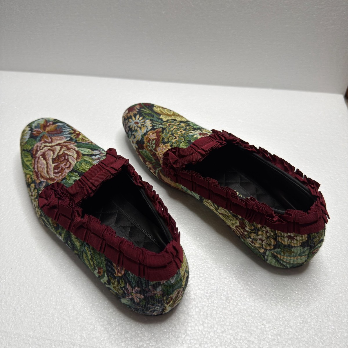 DOLCE & GABBANA Men Floral Loafers Dress Shoes Multicolor  display picture 1