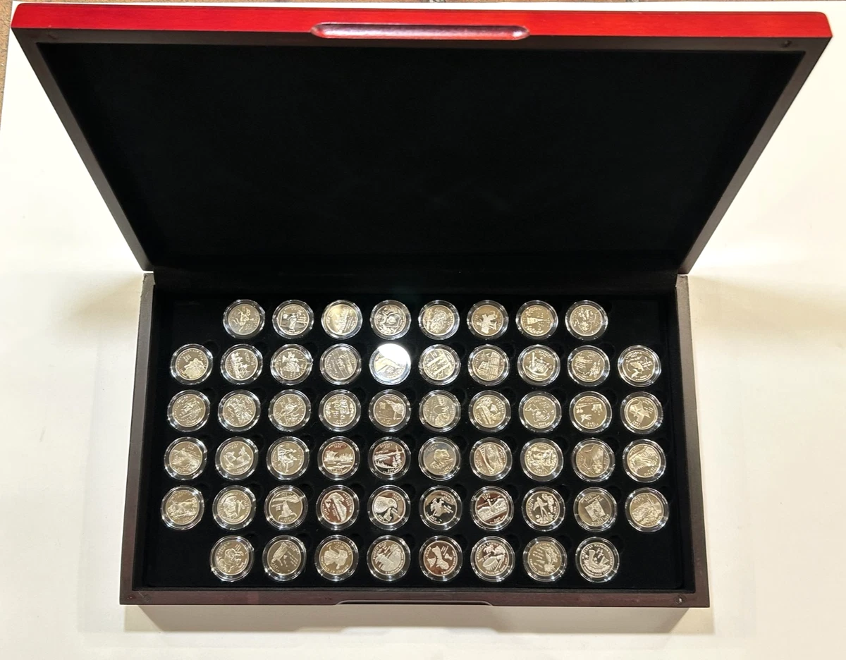 曾流通1999 年50 年州套装美国25 美分州(1999 - 2008) | eBay
