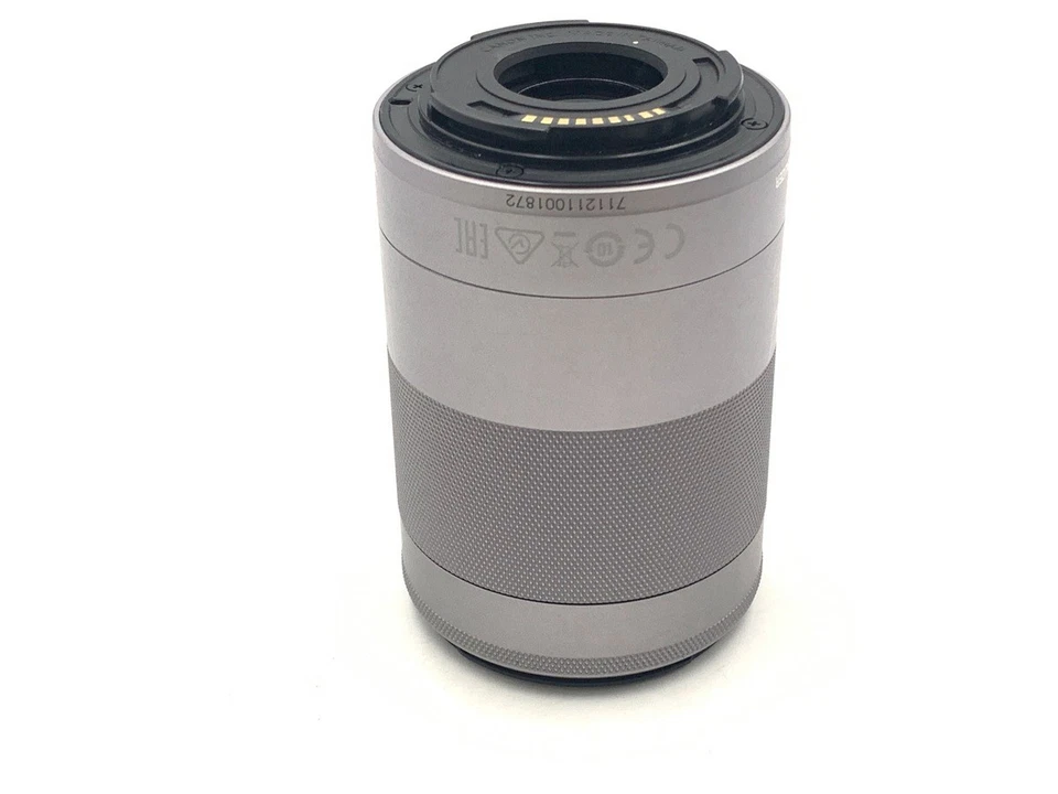 Canon EF-M55-200 mm F4,5-6,3 IS STM plateado para montura Canon EF-M -EXC- 9836 Foto 2 de 3