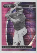 2021 Panini Chronicles Titan Pink Pulsar Prizm Bobby Dalbec #10 n1u