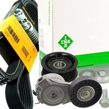CONTI 6PK2345 Keilrippenriemen-Satz + Spanner für SAAB 9-3 YS3D