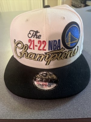 Golden State Warriors The 2021-22 NBA Champions 75th New Era Snapback Cap  Hat