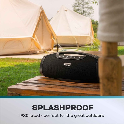 Bluetooth Party Lautsprecher Daewoo Boom Beat Pro Pulse Party Single 6,5" mit LED - Bild 7 von 7