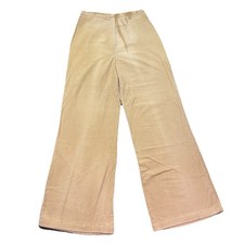 Vintage 70 s Lee Corduroy Pants Flare Leg Women s Size 26x30 Soft Faded USA Made