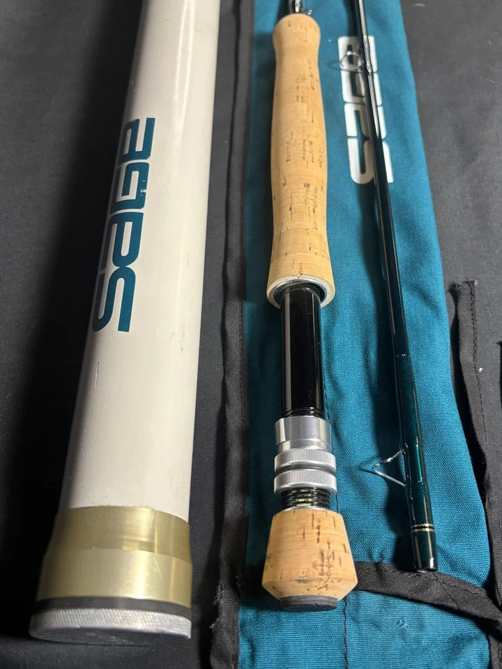 SAGE Model 990SP Graphite Ⅳ 9ft 9wt 2pc Excellent Condition/Serial No.O-7750 - Image 2 of 4
