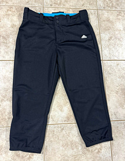 adidas AEROREADY Black Unisex Youth Baseball/Softball Pants size XL