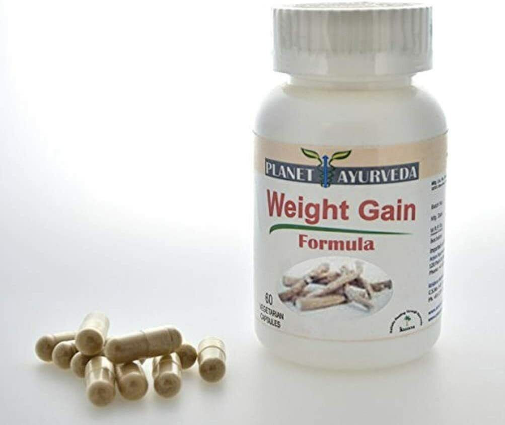 Planet Ayurveda Weight Gain Formula Herbal Ayurveda Planet 60 capsules