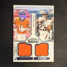 Panini Contenders Rookie Ticket DS-9 Franklin Estime Broncos Football 2024