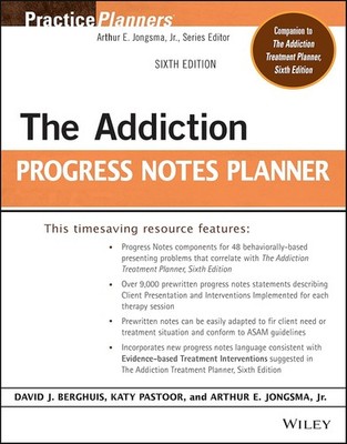 Addiction Progress Notes Planner Paperback by David J Berghuis