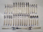 NEW! Golden Tradewinds by International Sterling Silver Flatware — 35 Piece Set