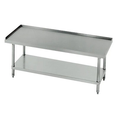 Advance Tabco EG-245 60''x24'' 14 Gauge Equipment Stand with Galvanized Undershelf